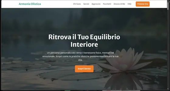 Sito web Operatrice Olistica
