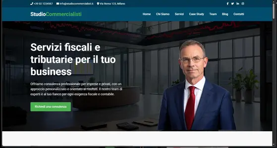 Sito Web studio commercialista