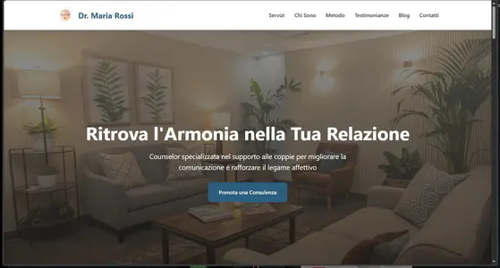 Sito Web Counselor One page