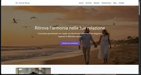Sito Web per Counselor